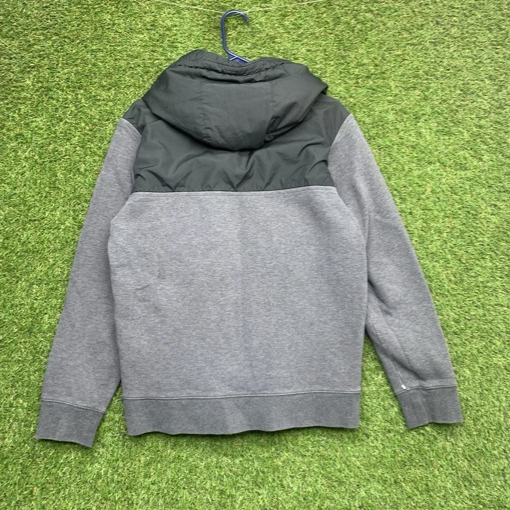 Oregon Ducks Nike Hoodie Mens Large Hooded Sweatshirt Center Swoosh Grey Sports
